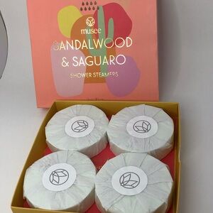 Musee Sandalwood & Saguaro Large Shower Steamers 4 Holiday Gift